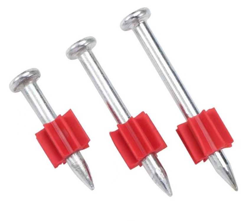 Wholesale Steel Drive Pin Shooting Nail with Plastic Washer Gas Pin Nails
