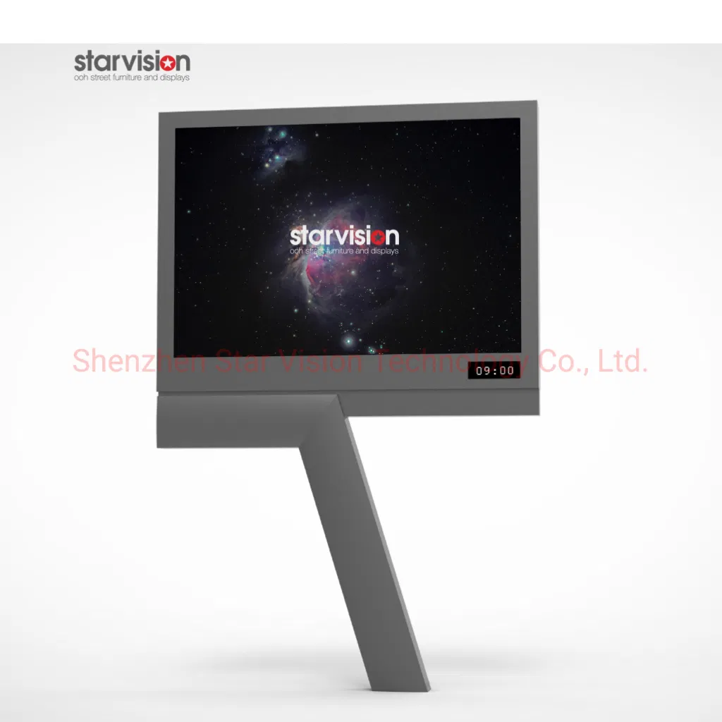 Street Double Sides Outdoor LED Mupi Backlit Light Box Billboard
