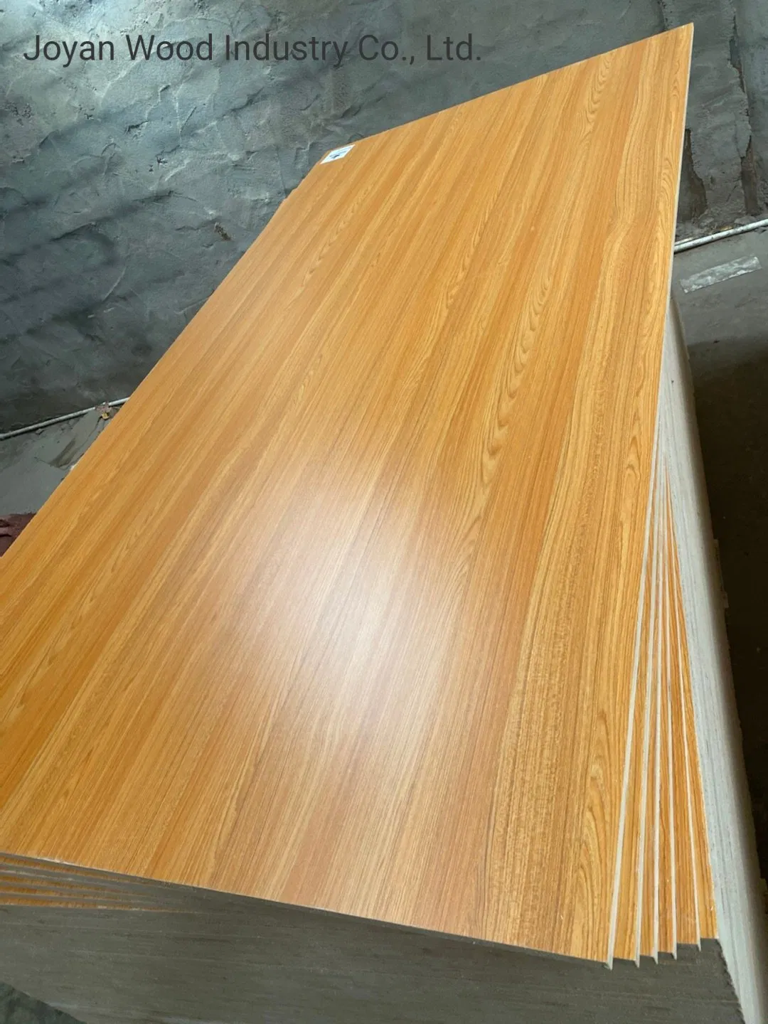 Wood Grain Melamine Blockboard 1220X2440X18mm