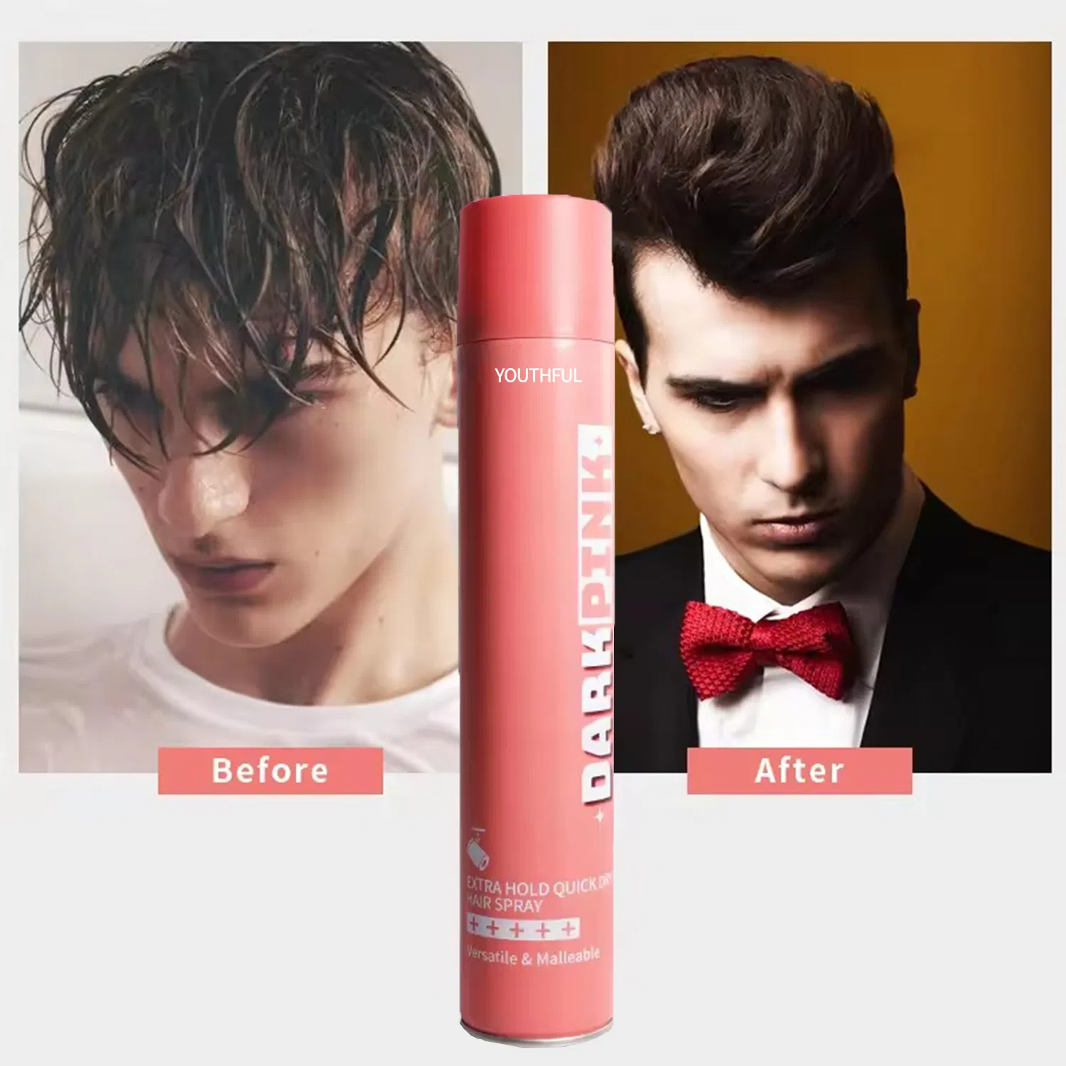 Private Label Strong Styling Hair Styling Spray