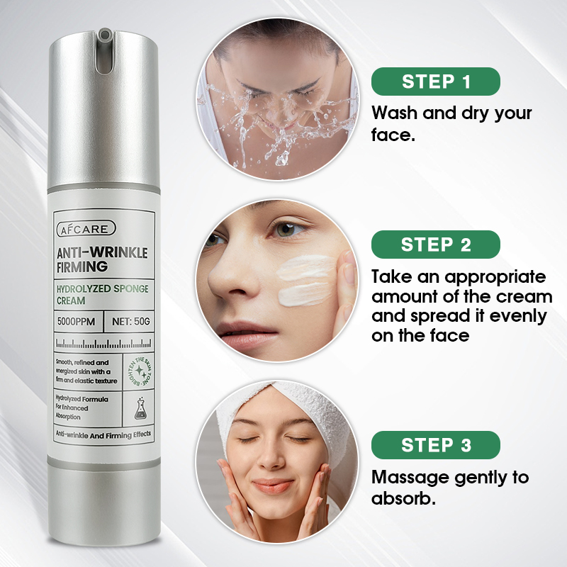 Ultimate Collagen Hyaluronic Acid Sponge Microneedle Cream for Smoother Firming