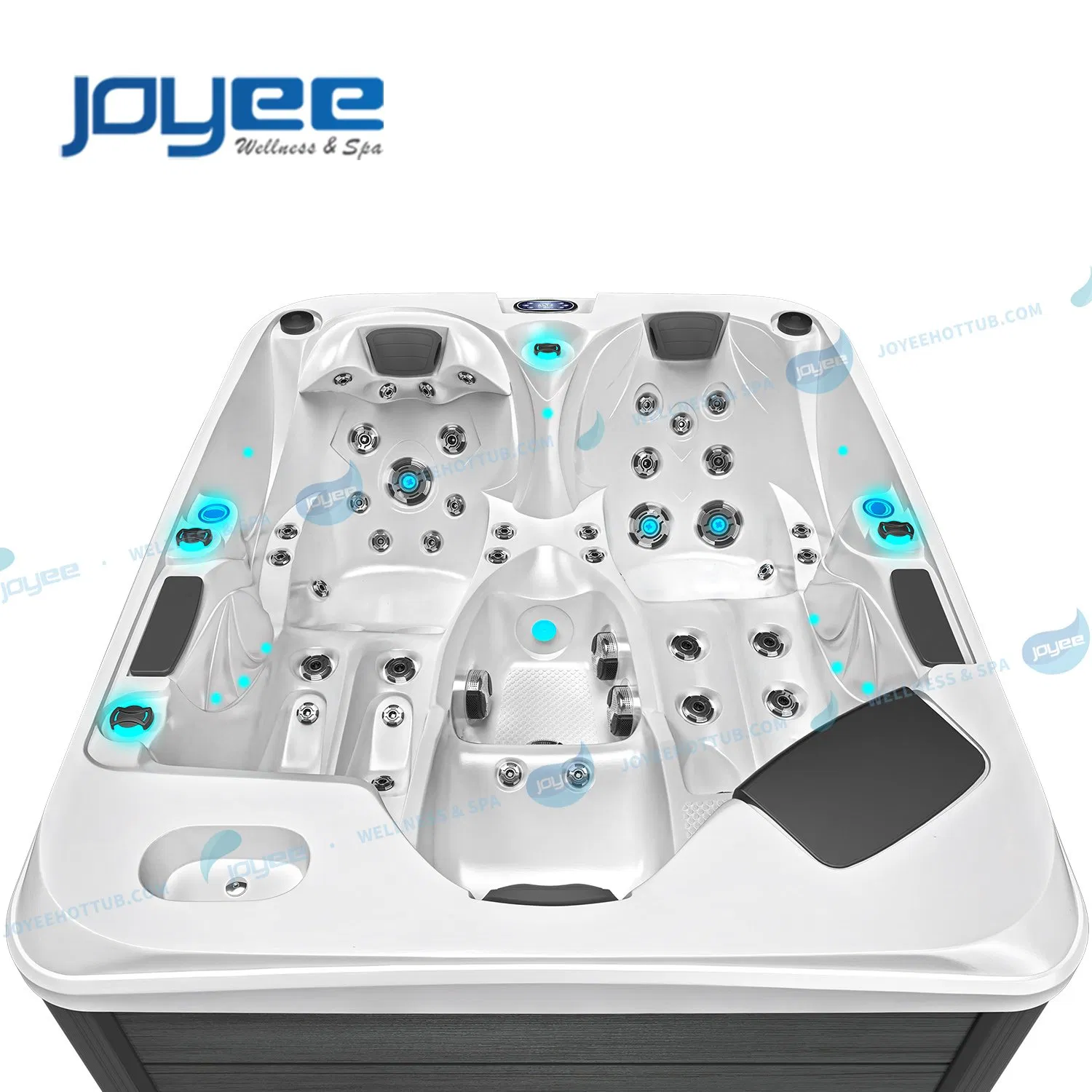 Joyee Exterior OEM Hot Tub Sex SPA 3 People Balboa Whirlpool Factory