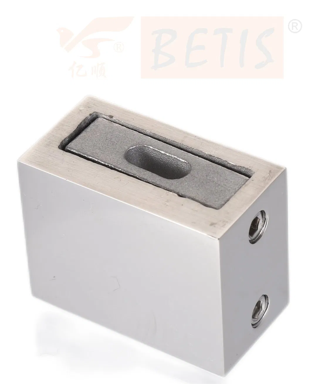 Shower-Enclosure Hardware Pipe Fitting Stainless-Steel Mirror Finish Header-Bar Bracket Holder Tube Connector