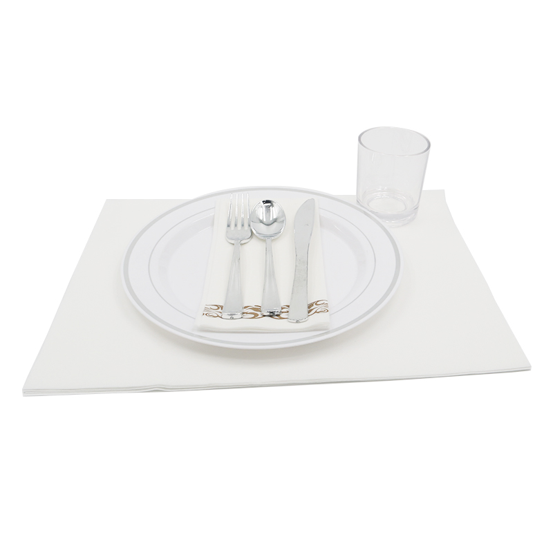 1/6 Fold Airlaid Towel Table Napkin Airlaid Tissue Paper 40X33cm