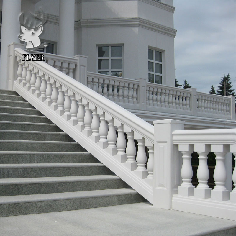 Cheap Price Natural Black Marble Garden Yard Balustrade Black Granite Building Handrails
