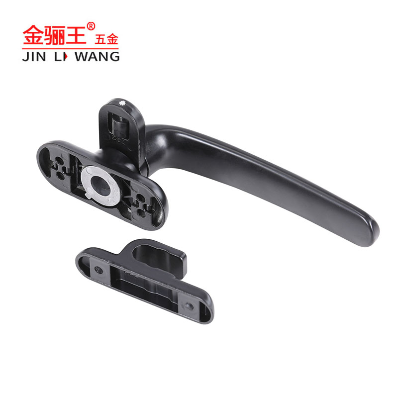Aluminum Casement Door and Window Opener Handle Balcony Doors and Windows Hardware Accessories Glass Window Handle with Keeper