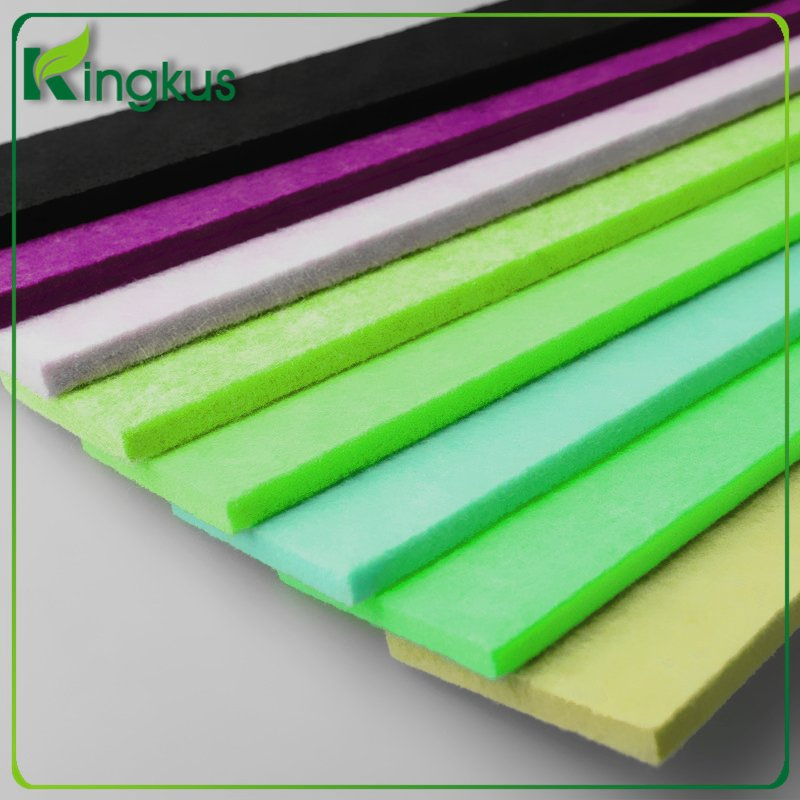 Suspended Pet Fiber Polyester Acoustic Panel Ceiling Tile