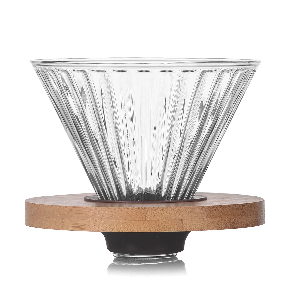 V60 Coffee Tea Server Glass Pour Over Pot