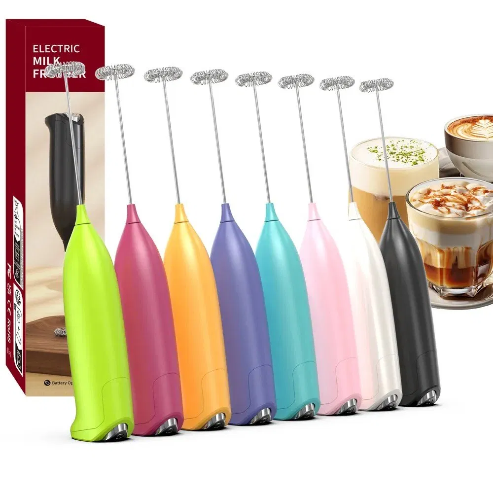 Automatic Handheld Electric Foam Maker Mini Colorful Milk Frother