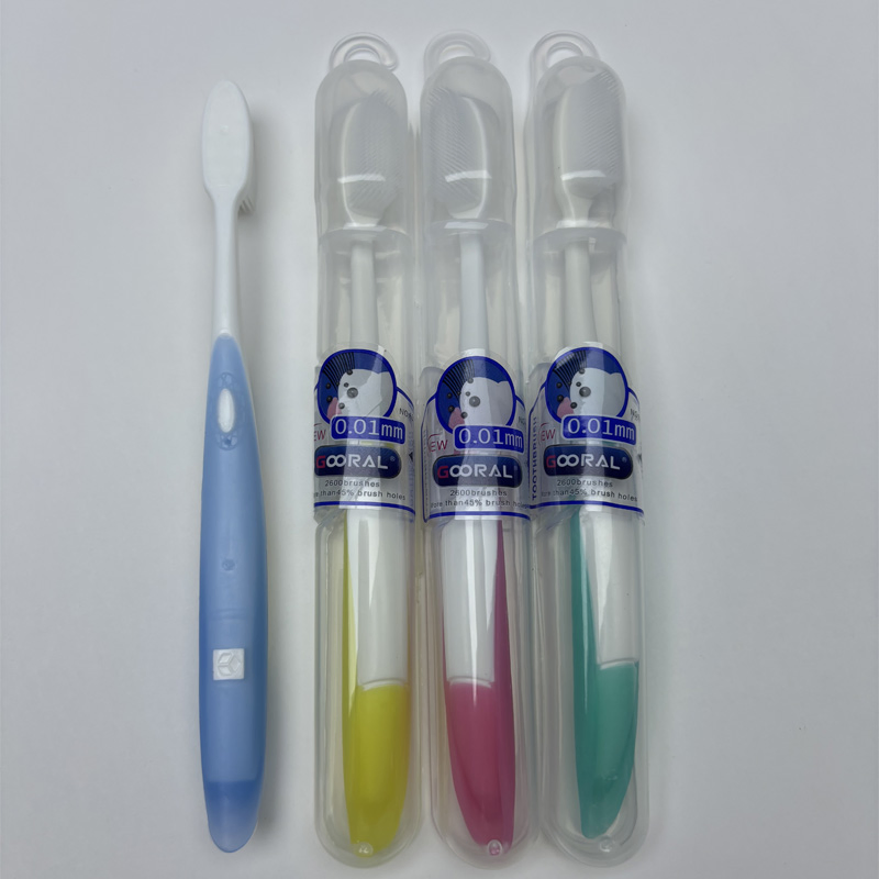 Gooral E637 Wholesale Cheap Ultra Soft Bristles Manual Nano Adult Toothbrush