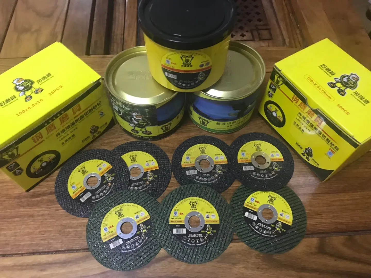 Отрезной круг по металлу 107x1.2 мм, черный