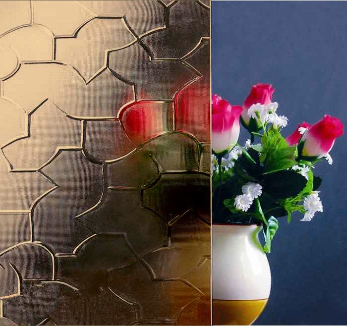 Brown Pattern Glass (Mistlite) Designed
