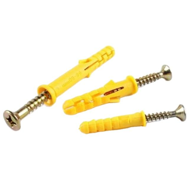 Self Tapping Plastic Expansion Screw Anchor Knot Expand Nail Wall Plug Nylon Plugs Shrimp Nail Plug