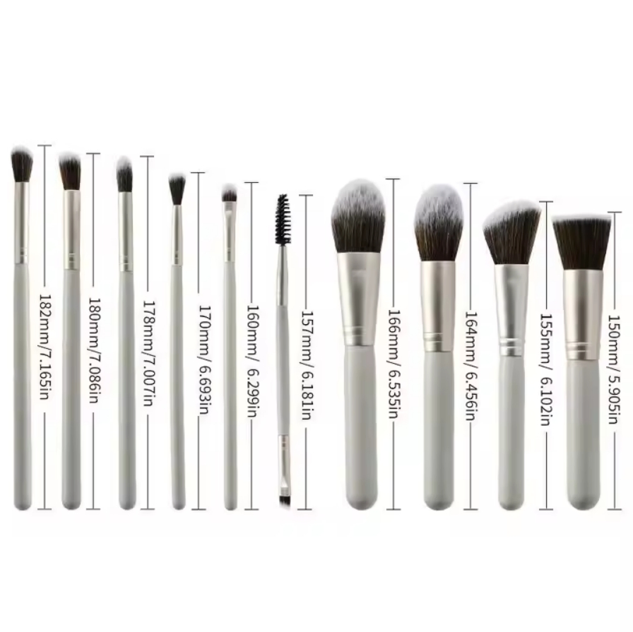 Cosmetic Brushes Custom Logo Professional Private Label Makeup Brush Set