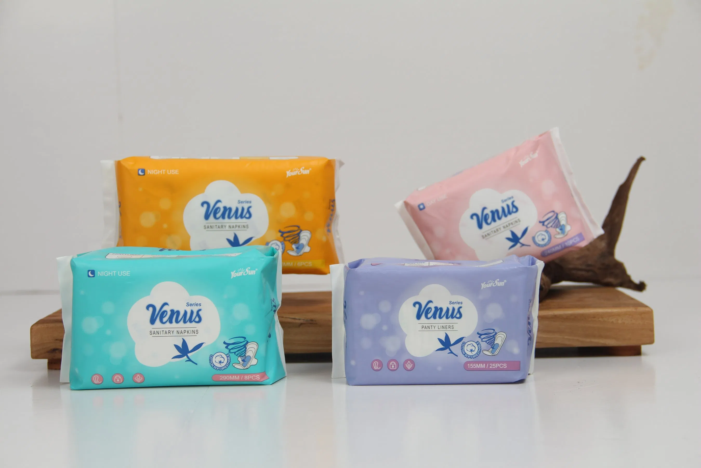Ladies Sanitary Products Cotton Sanitary Napkins Lady Use