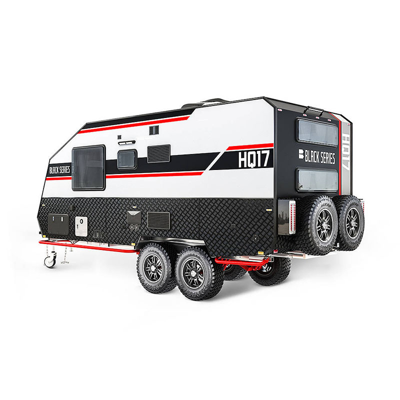 2024 off-Road Mobile Caravan RV Camper Trailer Hard Top RV Travel Trailer for Sale High Quality