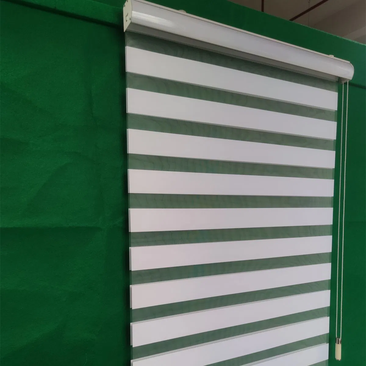Zebra Shades for Smart Homes Decor Motorised Shades Available Chains and Cordless
