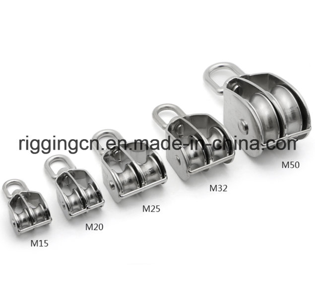 Stainless Steel 304 316 Double Pulley