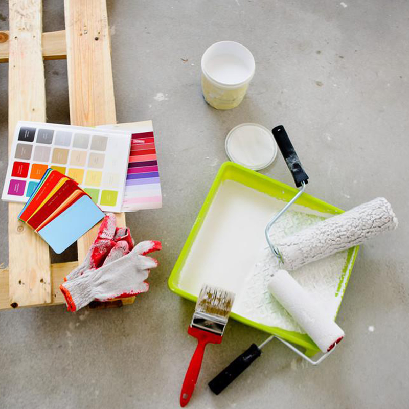 MSN Large Size 16L PP Paint Bucket with Galvanized Iron Handle