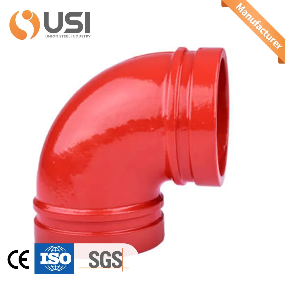 Top Quality Manufacturer Carbon Steel Pipe Fitting ASME B16.9 A234 Wpb Flange Concentric Eccentric Reducer Equal Unequal Reducing Tee Bend 90 Degree Elbow