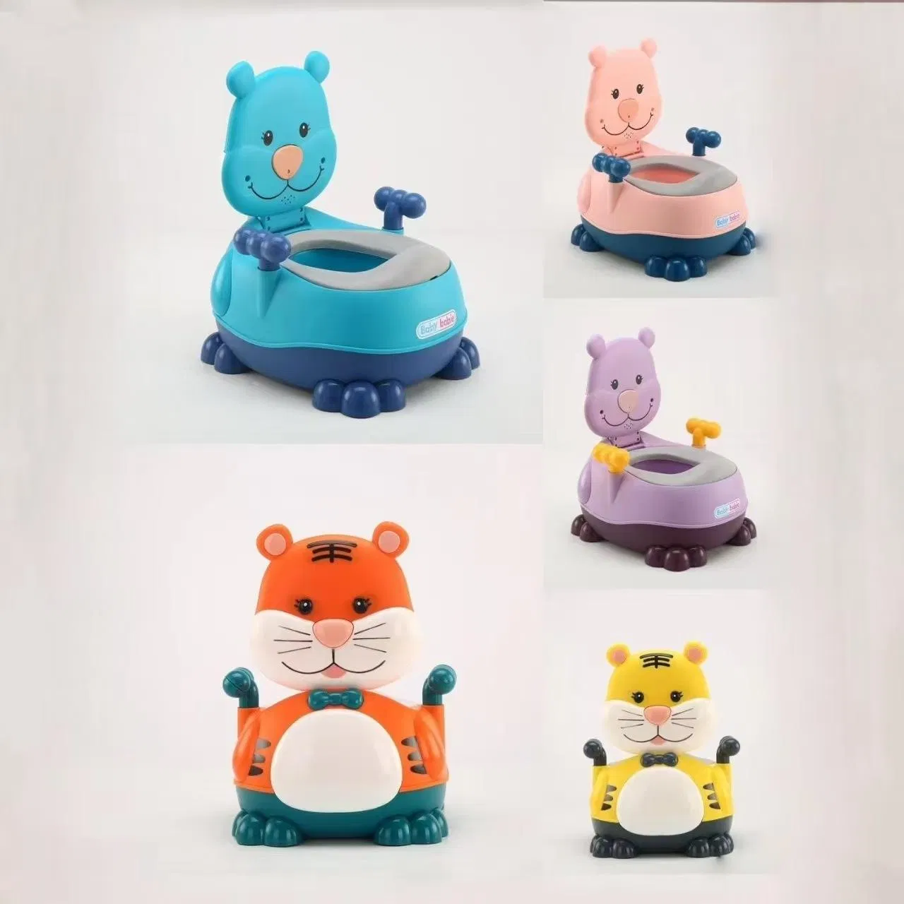 Children's Baby Potty Trainer Male Female Training Toilet Large Plastic Cartoon