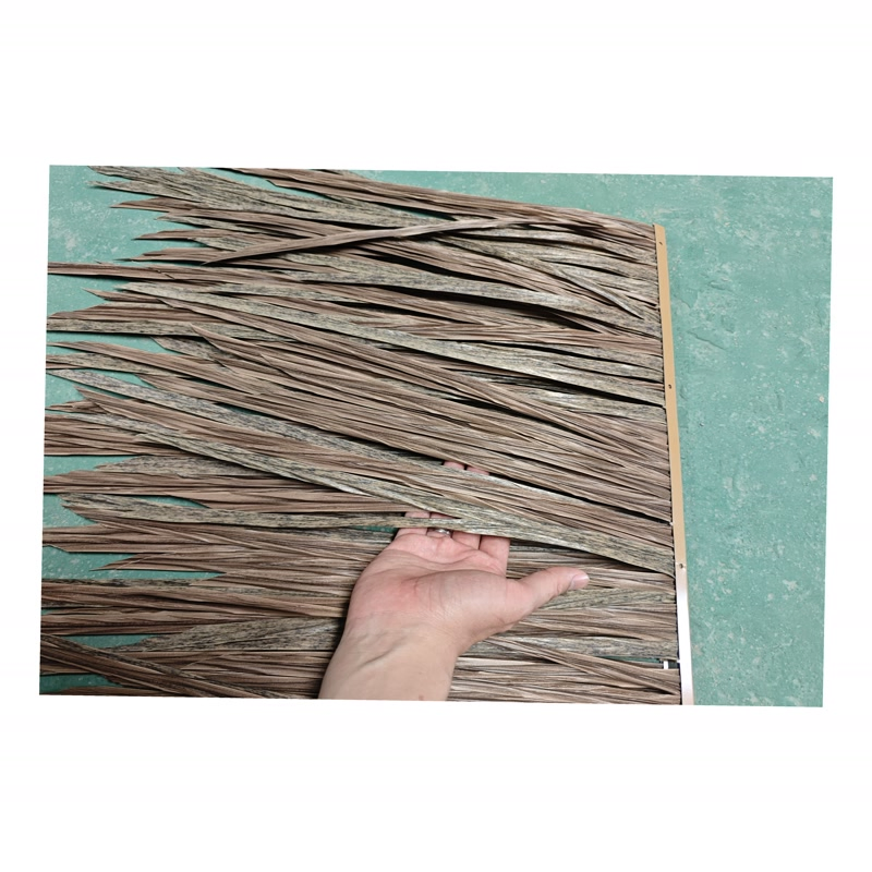 OEM Factory Artificial Thatch Roof Tiles for Holiday Villa Construction