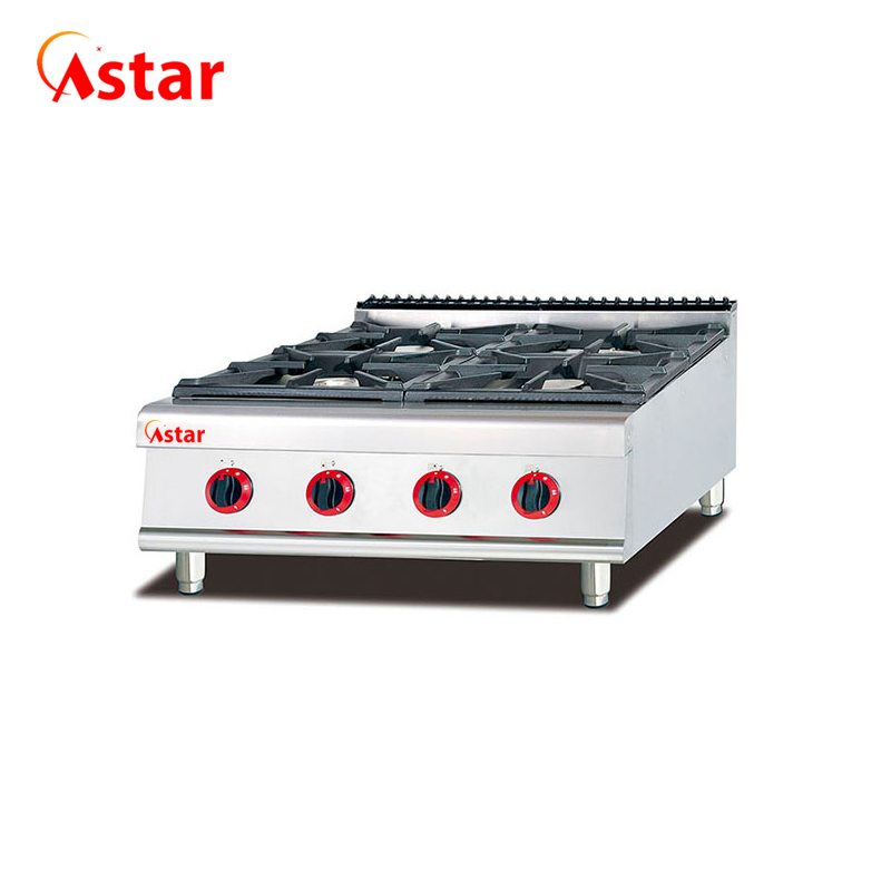 Factory Manufacture Gas Range Gas Stove with 4-Burners&Electic Oven