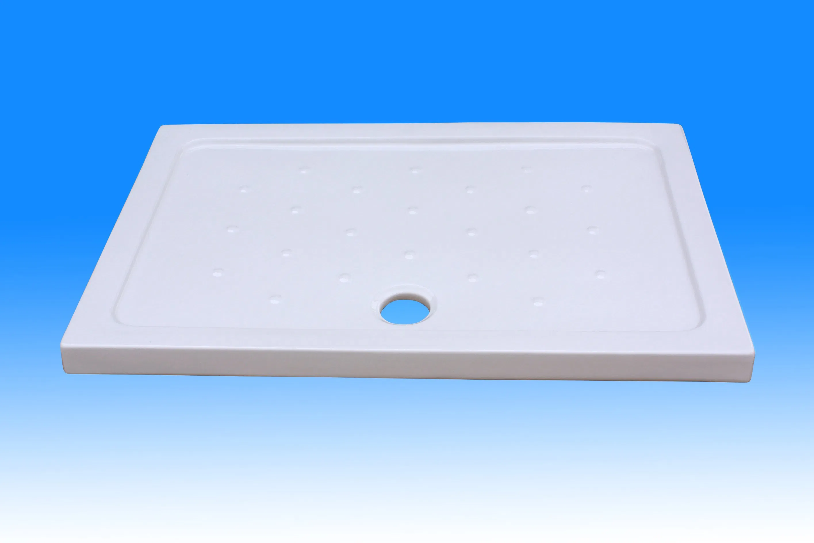 Ocst-120080060 White Thin Ceramic Shower Tray with Ce Approved Standard