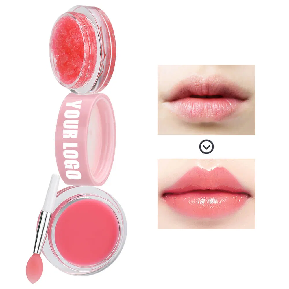 Lip Scrub Private Label Custom Logo Wholesale Fruit Lip Scrub