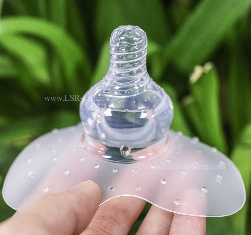 OEM LSR Silicone Breastfeeding/Nursing Cover Nipple Breast Shells for Sore/Latch