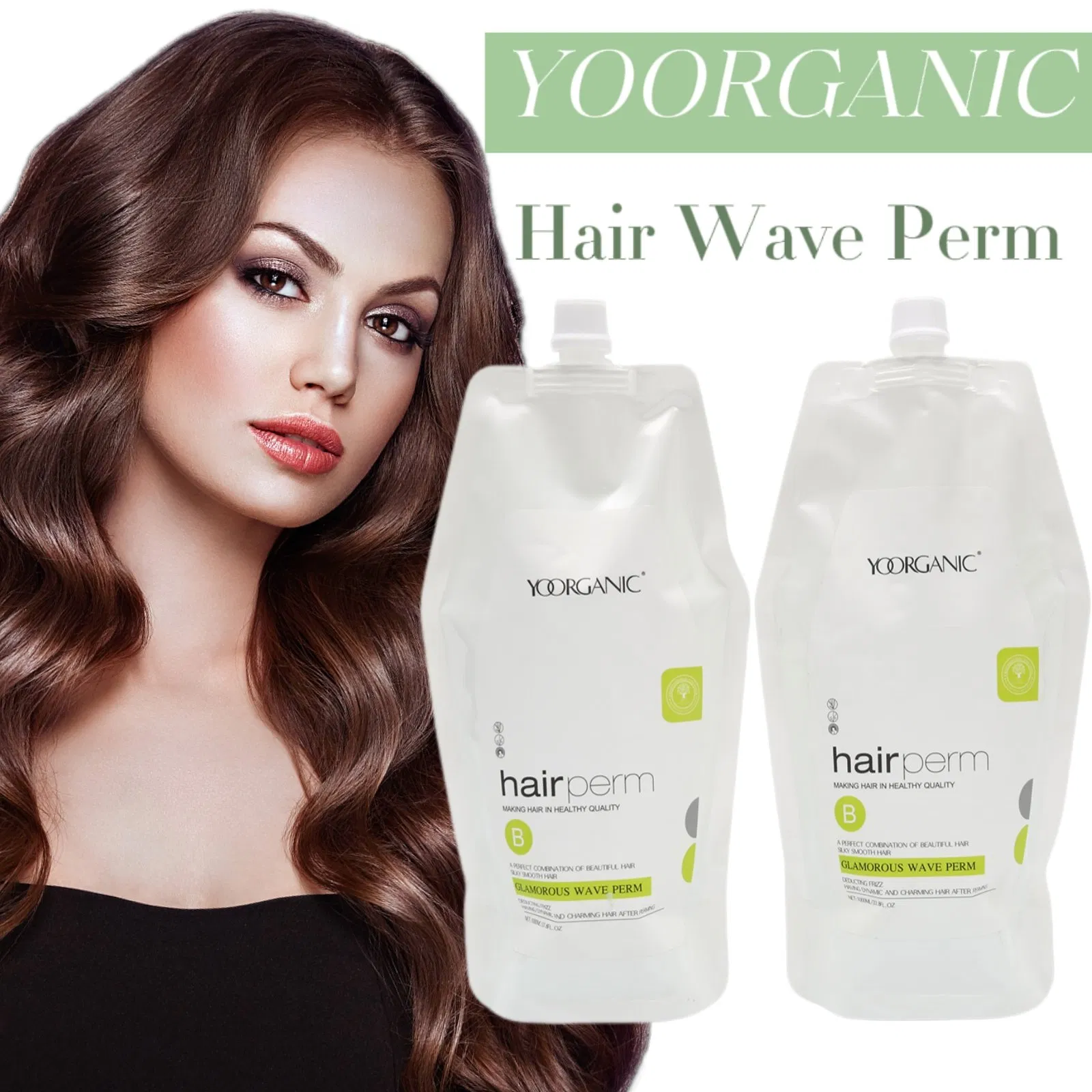 Factory Price Salon Quality Long Lasting Hair Curling Cream Professional No Stimulation Hair Wave Perm Lotion 1000ml*2