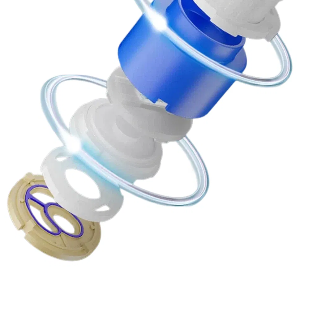 Bathroom Stainless Steel Faucet with Hot and Cold Water Mixer for Washbasin