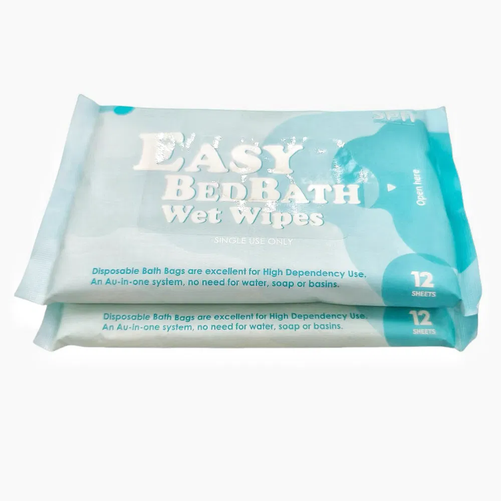 Special Nonwovens Compostable Lightly Fragranced Flushable Antibacterial Disinfect Soft Wet Wipe with Fresh Gentle and Effective