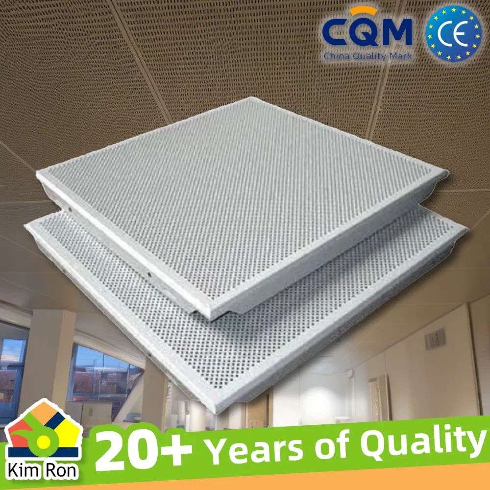 China Cheap Customized Metal Aluminum Suspended Ceiling Perforated Alloy Ceiling Aluminum Ceiling Panel Square Decorative Ceiling Tiles Manufacturer