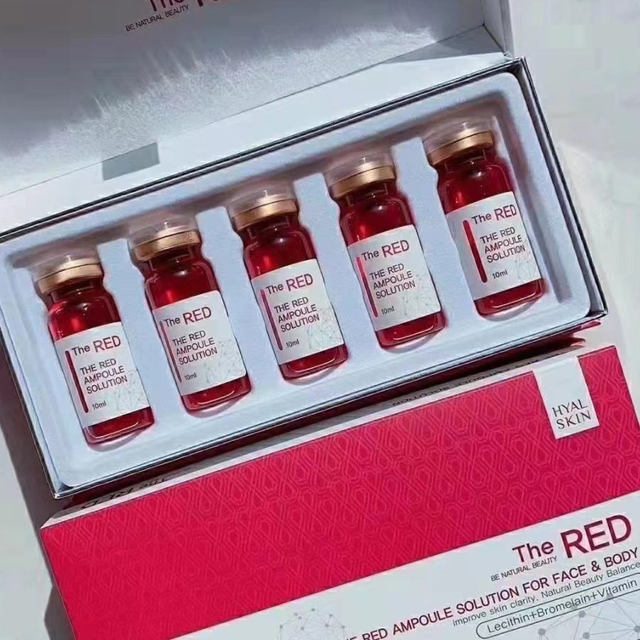 Supply 10ml Ampoules Fat Dissovling The Red Ampoule Injectioin