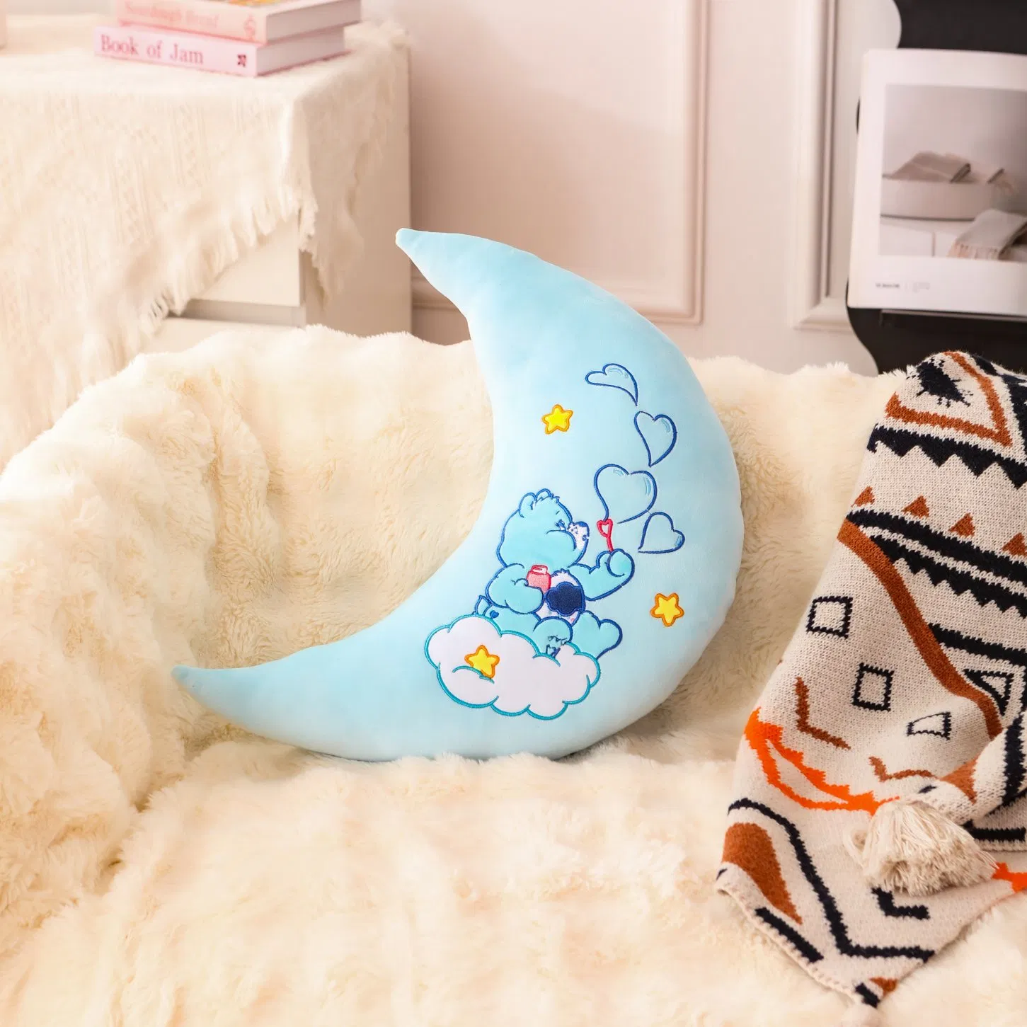 Wholesale Fashionable Cotton Heart Shape Throw Pillow for Sofa Decor