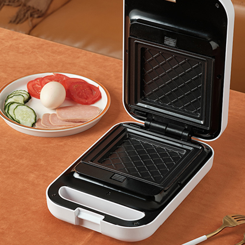 Multifunctional Sandwich Breakfast Maker with Detachable Baking Tray & Timer