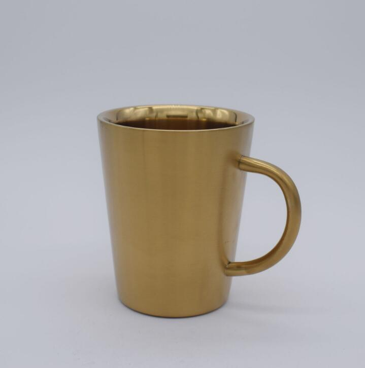 Медная кружка для кофе 12 oz, двойные стенки