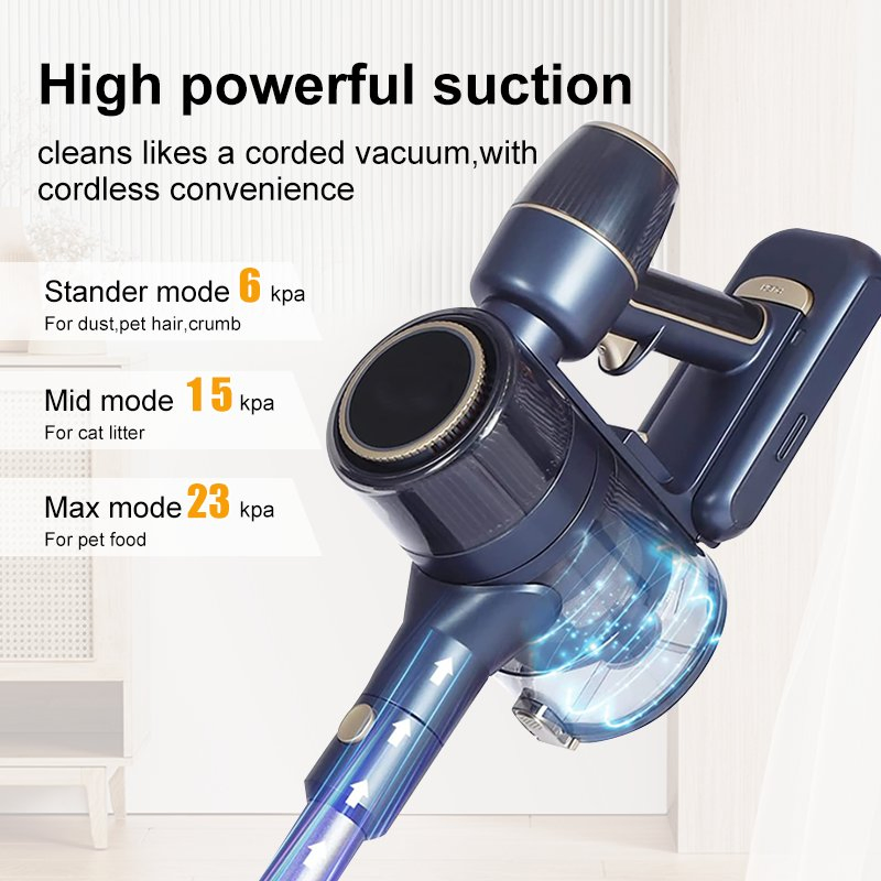 Cordless Pet Electric Upright Vacuum Cleaner Stick Home Car Use Battery Handheld Vacuum Cleaner