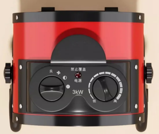 2025 Hot Sale 2kw/3kw/5kw Househola Small Table Ceramic PTC Heater Form Warm