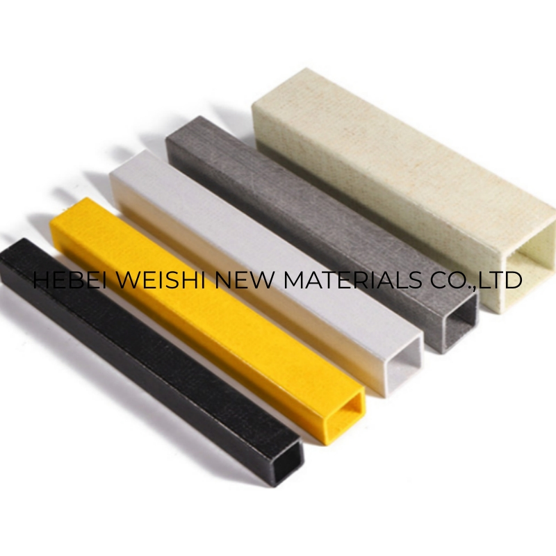 Corrosion-Resistant Fiberglass Square Tube - for Construction and Engineering Applications