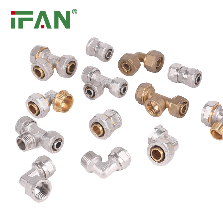 Ifan BS 7291 Competitive Price 16-32mm Equal Tee Pex Compression Fitting