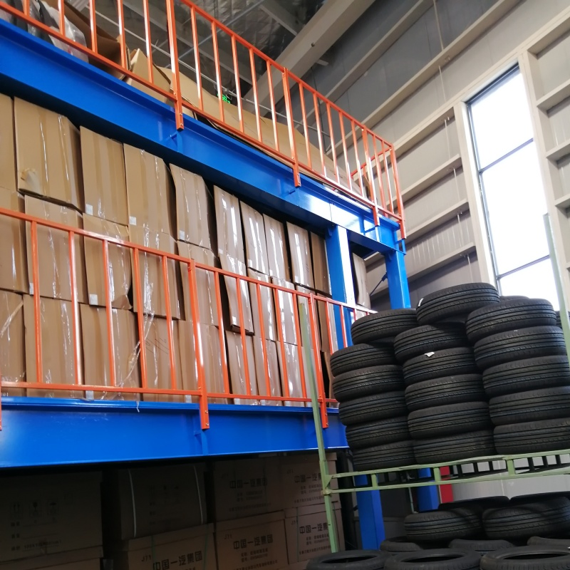 Warehouse Storage Heavy Duty Steel Structure Mezzanine Floor Customizable Multi-Level High Quality and Stability Mezzanine Platform