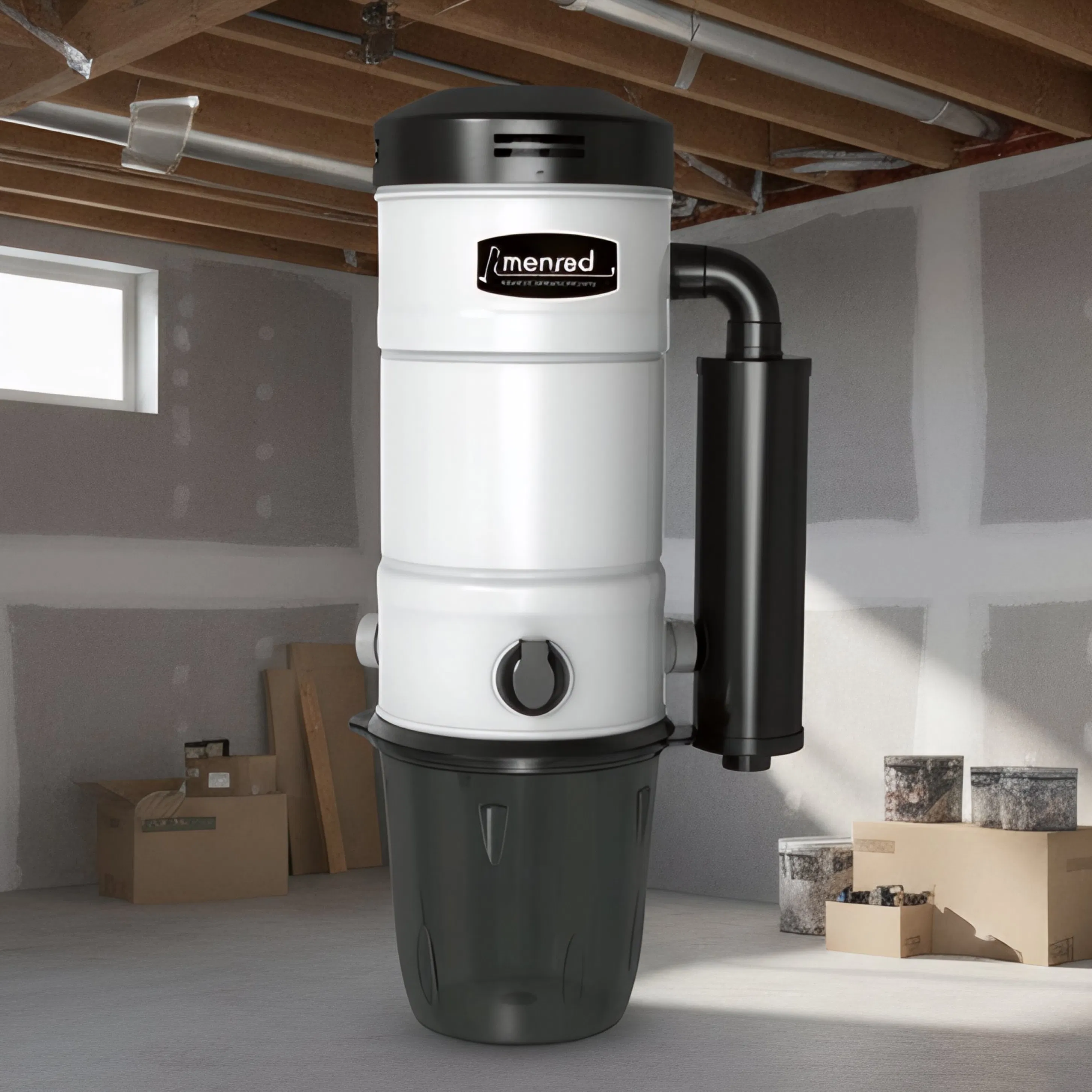 High-Performance White Vacuum Cleaner for Efficient and Durable Cleaning