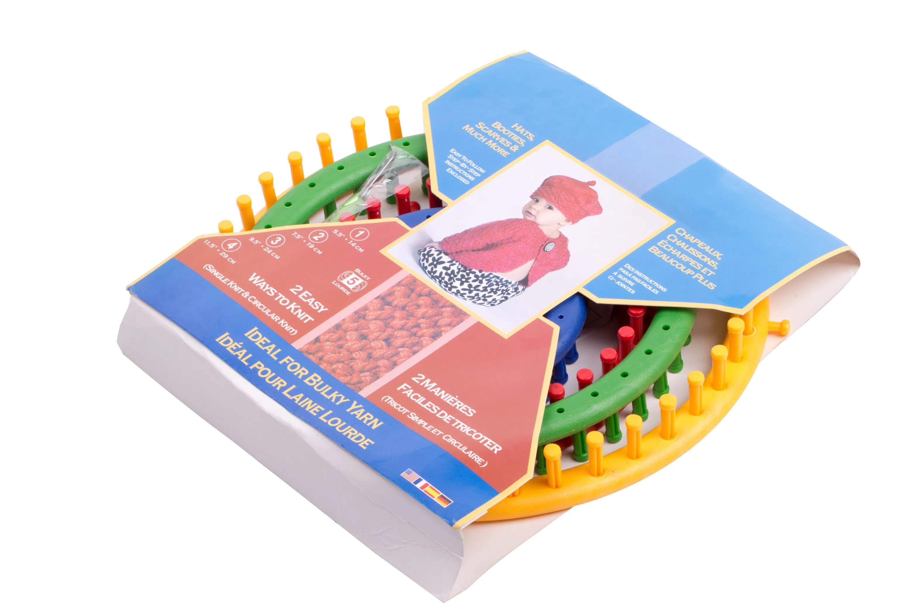 Round Knitting Looms for Caps