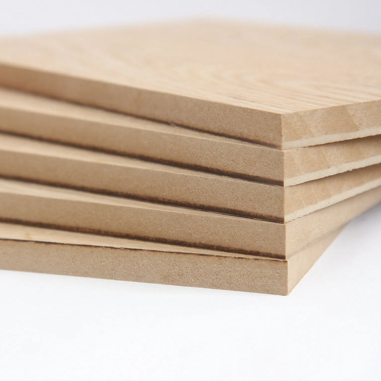 Poplar, Pine or Hardwood Teak, Commercial MDF Veneer for Furniture