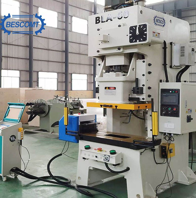 Door Hinge Production Line Hinge Making Machine Punching Machine CNC Steel Metal Punching Metal Sheet Pneumatic Power Press Machine