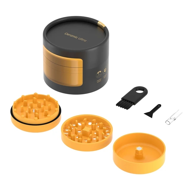 3 Layers 4 Layers Fine Mesh Screen Smoke Herb Grinder