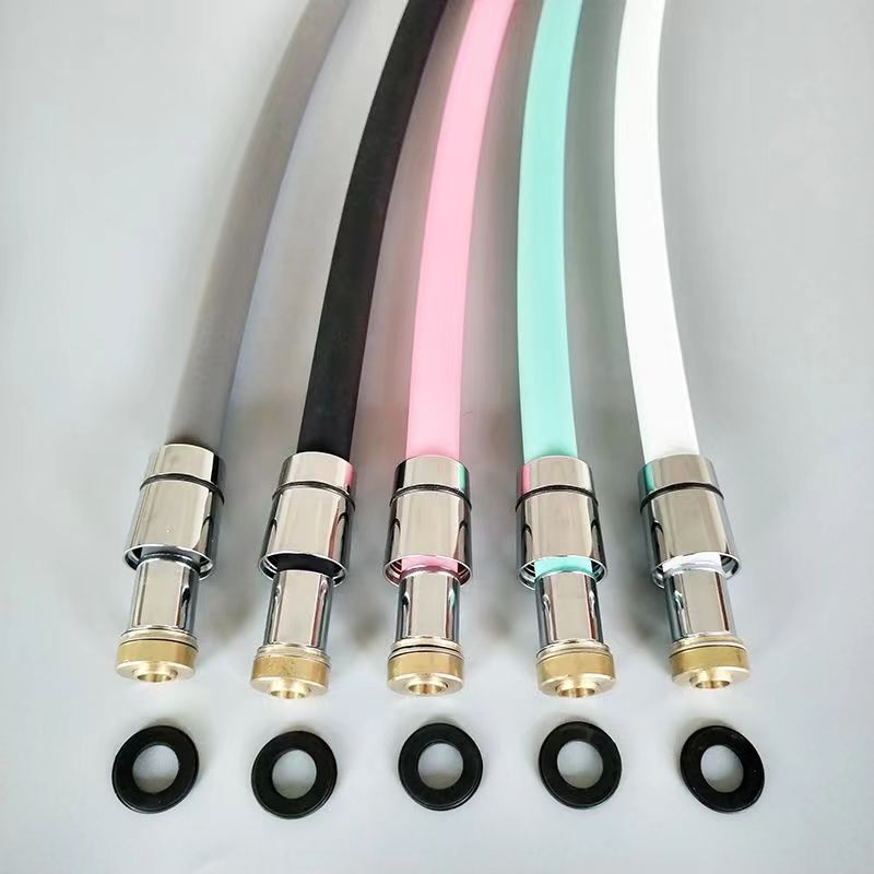 Silicone Shower Hose 1.5m Shower Hose for Bathroom, Flexible, Soft, Anti Broken in Hot Water Using