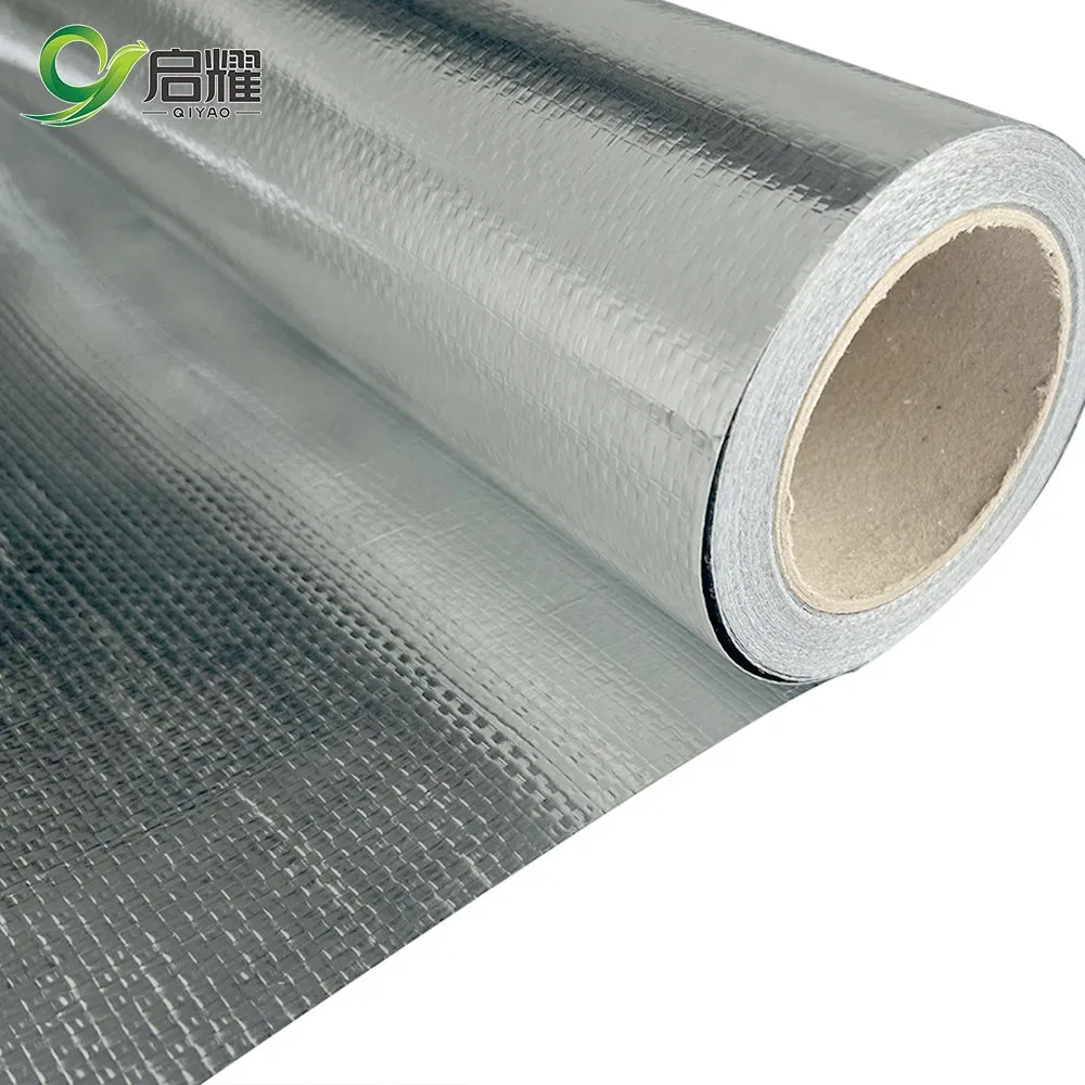Double Sided Aluminum Laminated Woven Cloth Roof Radiant Barrier Foil